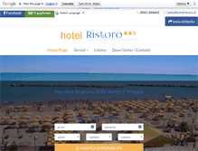 Tablet Screenshot of hotelristoro.it